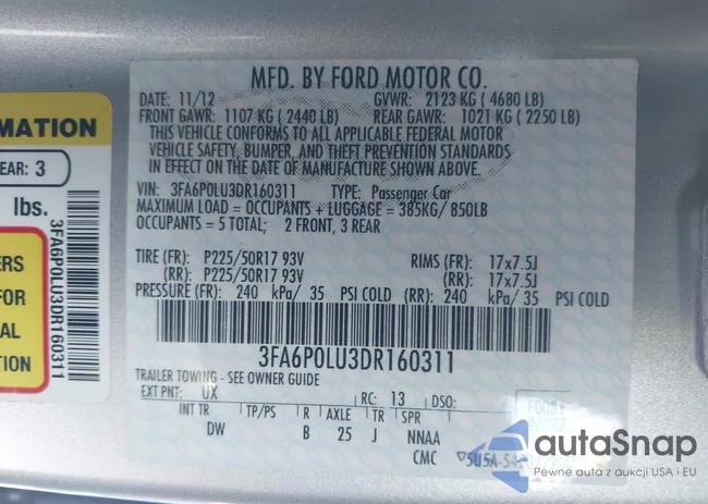 3FA6P0LU3DR160311: 44442354