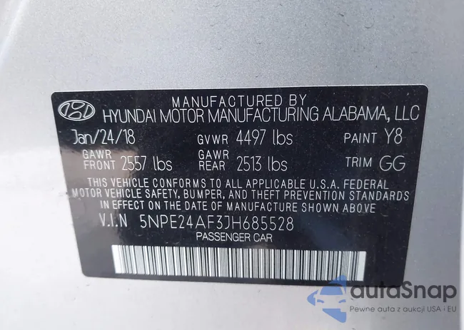 5NPE24AF3JH685528: 44442412