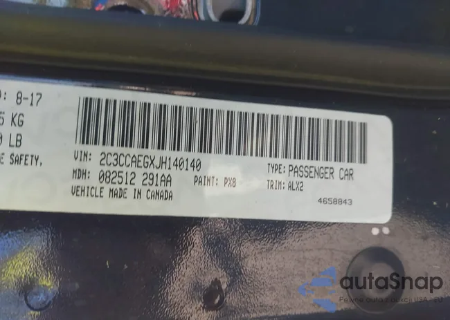 2C3CCAEGXJH140140: 44443848