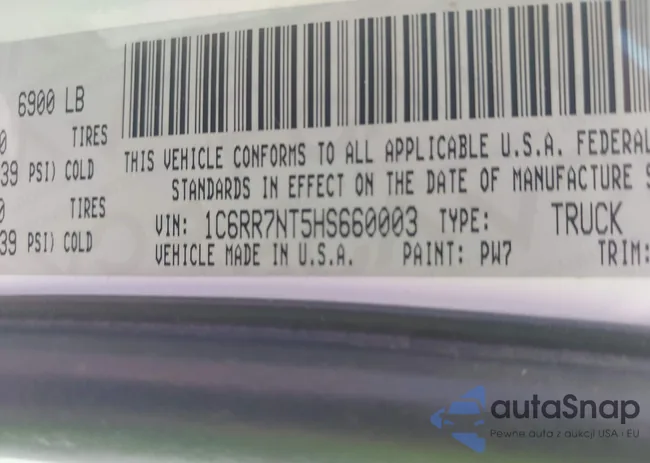 1C6RR7NT5HS660003: 44443879