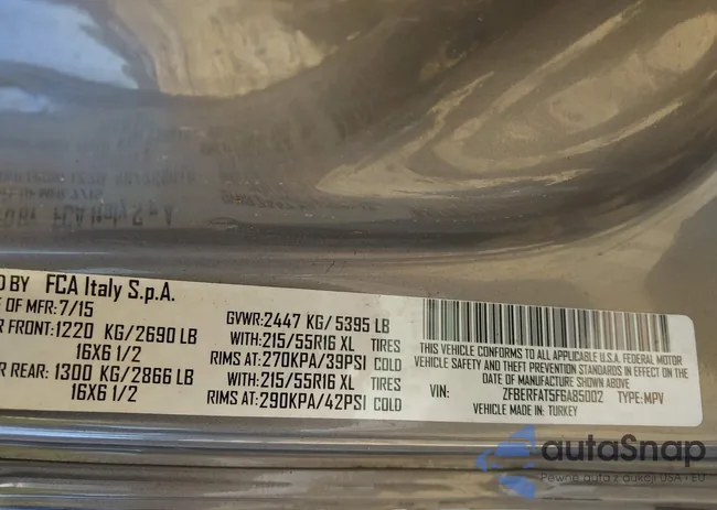 ZFBERFAT5F6A85002: 44444265