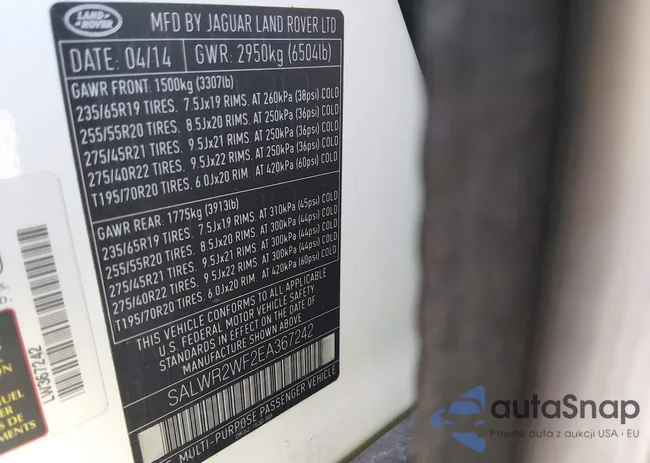 SALWR2WF2EA367242: 44443367