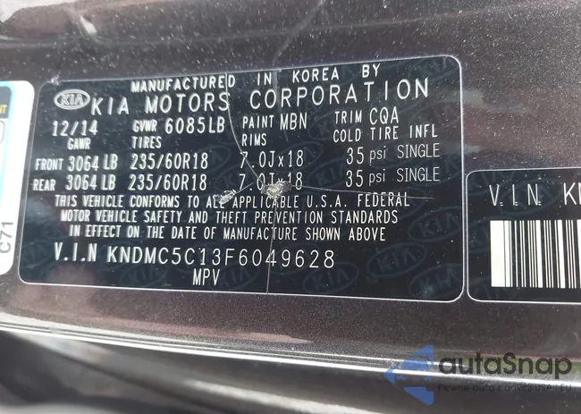 KNDMC5C13F6049628: 44443429