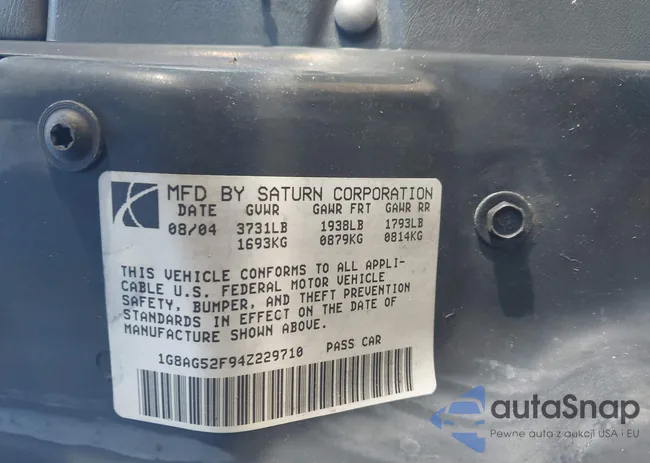 1G8AG52F94Z229710: 44443463