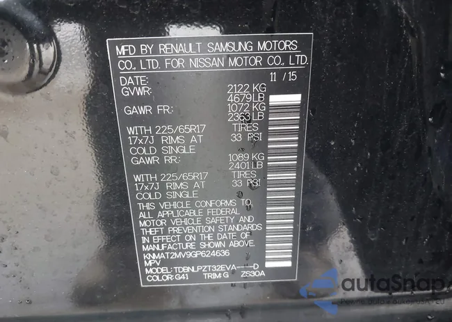 KNMAT2MV9GP624636: 44443527