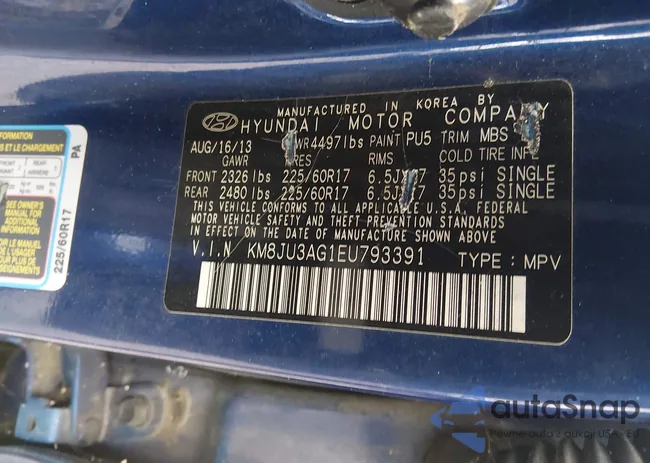 KM8JU3AG1EU793391: 44443702