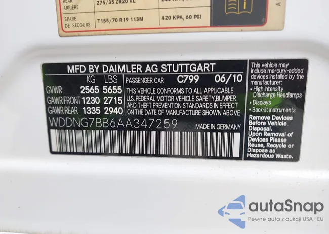 WDDNG7BB6AA347259: 44443704