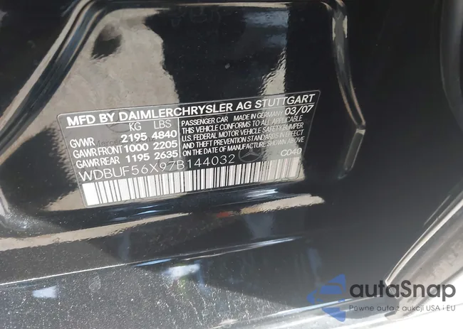 WDBUF56X97B144032: 44443735