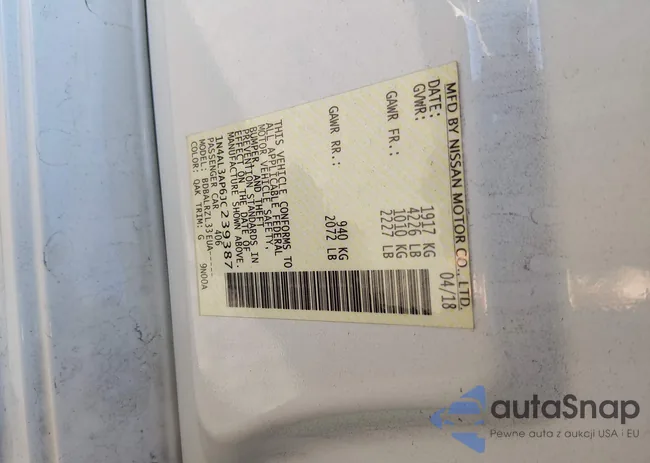 1N4AL3AP6JC239387: 44445236