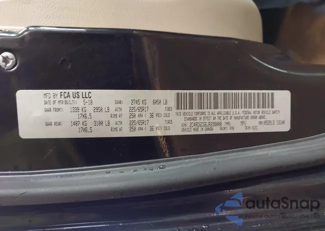 2C4RDGCG6JR298008: 44444471