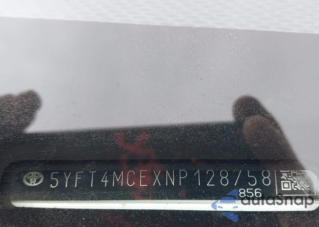 5YFT4MCEXNP128758: 44444525