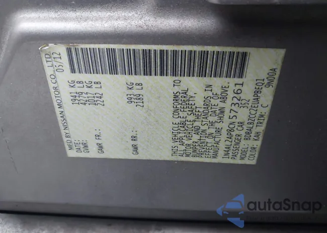 1N4AL2AP8CN573261: 44445781