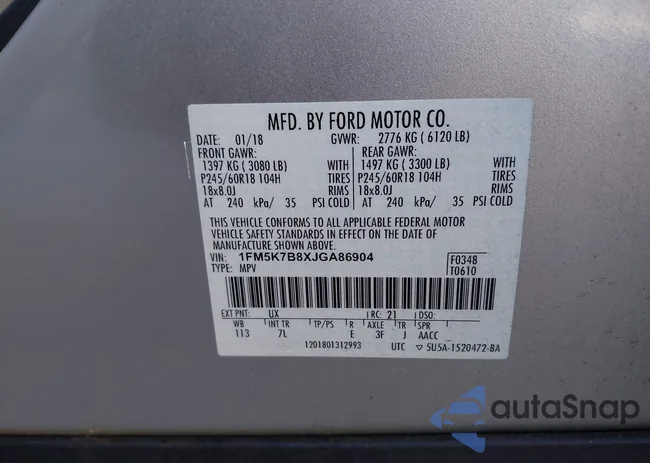 1FM5K7B8XJGA86904: 44445807