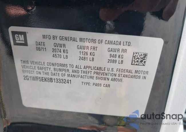 2G1WF5EK8B1333241: 44445839