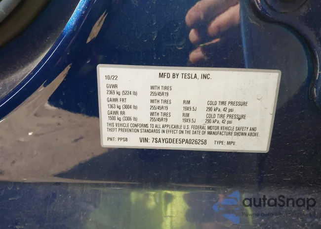 7SAYGDEE5PA026258: 44445955