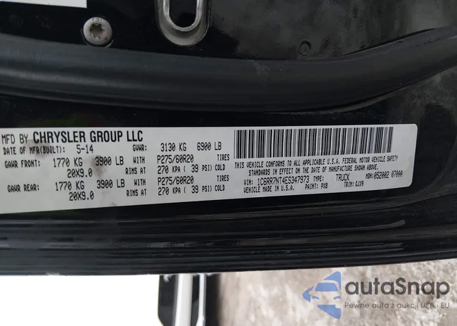 1C6RR7NT4ES347973: 44445988