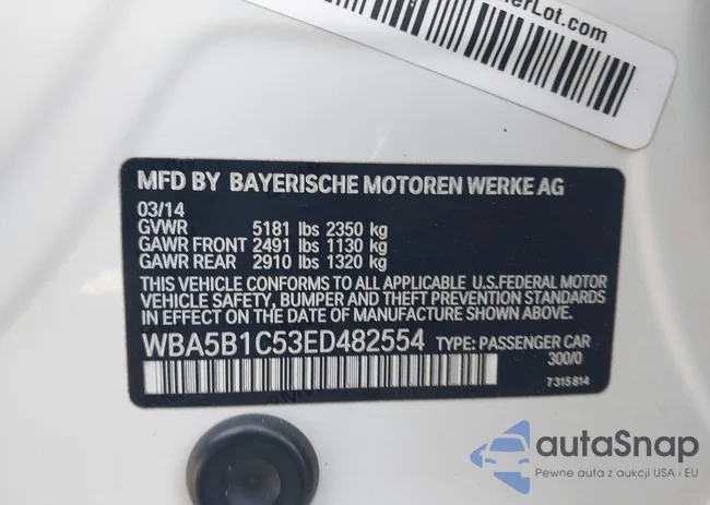 WBA5B1C53ED482554: 44446053