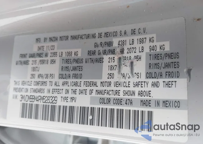 3MVDMBBM4RM628329: 44446247