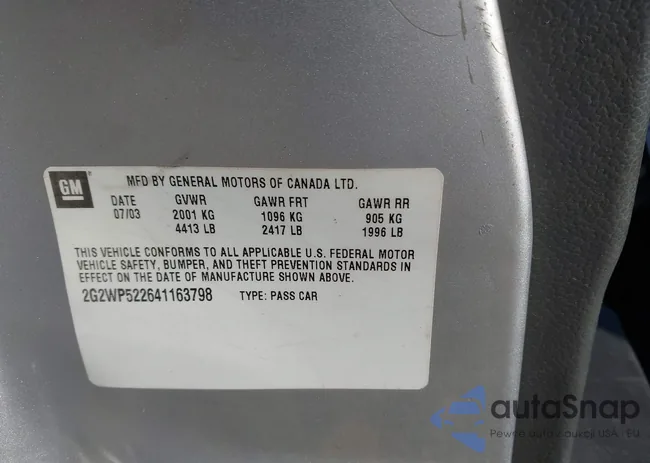 2G2WP522641163798: 44445708