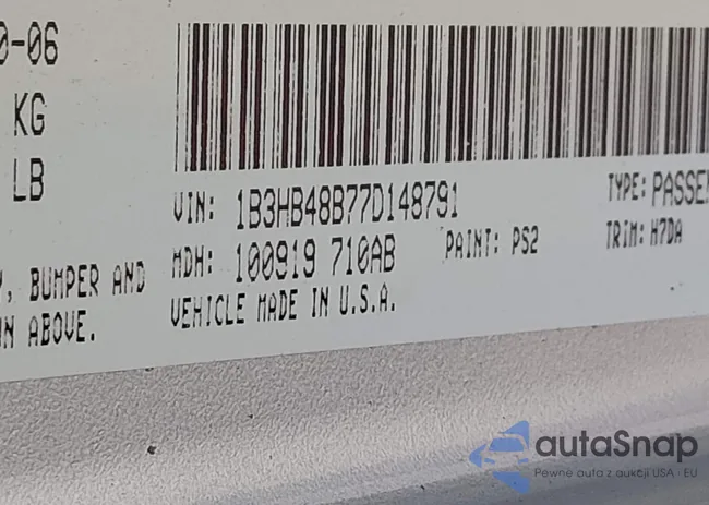 1B3HB48B77D148791: 44447320