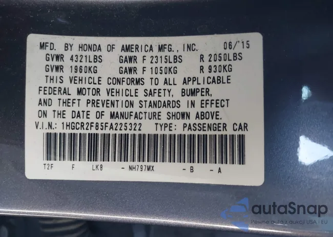 1HGCR2F85FA225322: 44447837