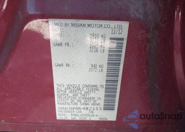 1N4AL3AP4DN482155: 44448089