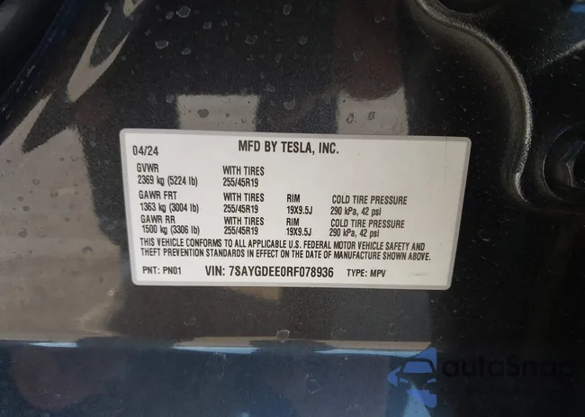 7SAYGDEE0RF078936: 44448159