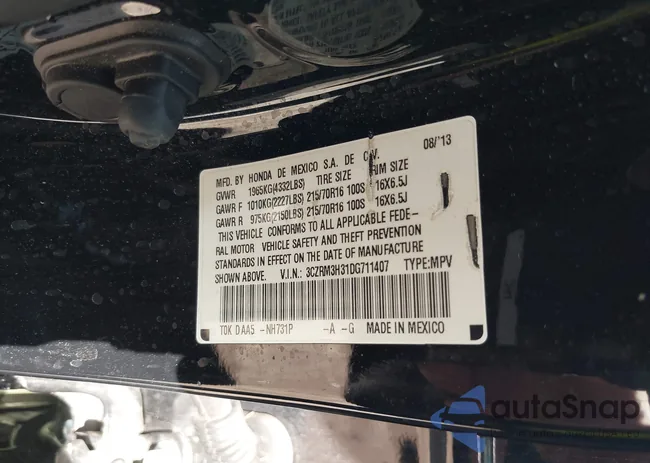 3CZRM3H31DG711407: 44448321