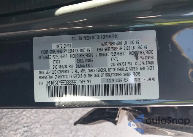 JM3KE2CY5E0332991: 44447356