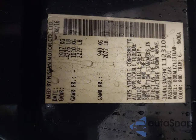 1N4AL3AP2HC112310: 44447559