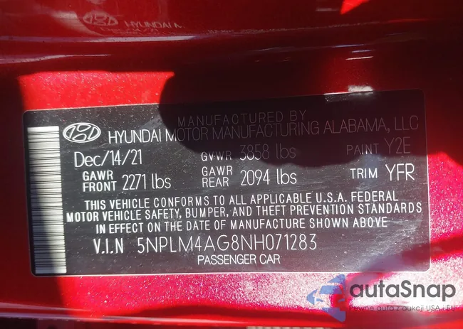 5NPLM4AG8NH071283: 44447642