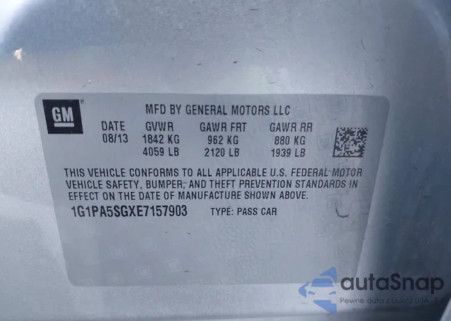 1G1PA5SGXE7157903: 44447673