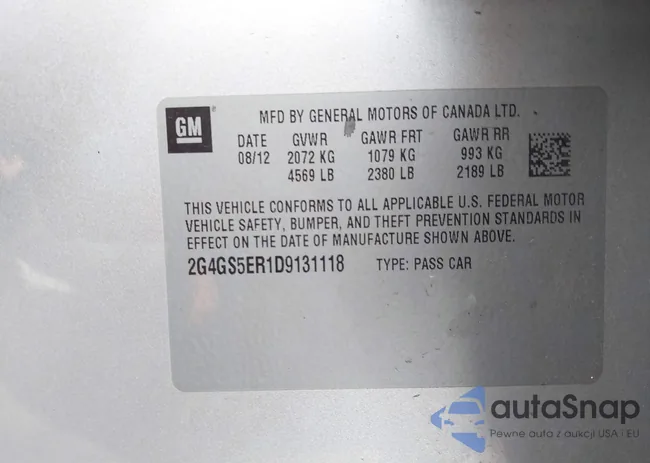 2G4GS5ER1D9131118: 44448983