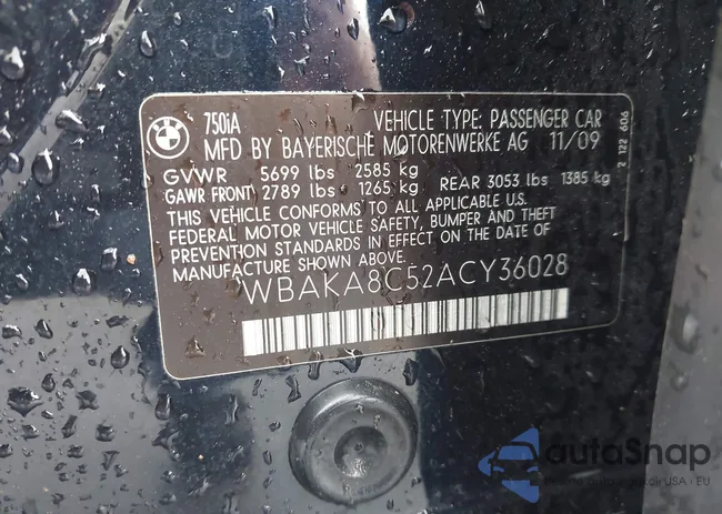 WBAKA8C52ACY36028: 44449039