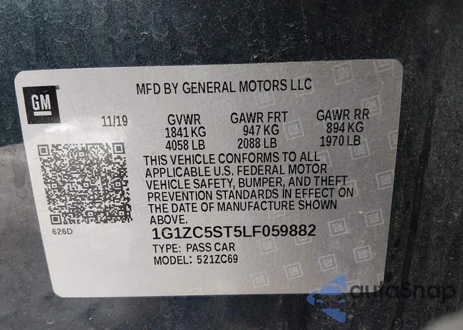 1G1ZC5ST5LF059882: 44449114