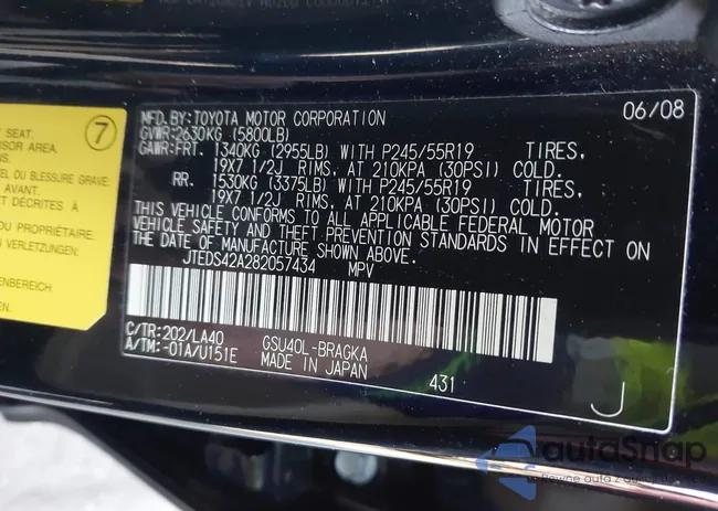 JTEDS42A282057434: 44448451