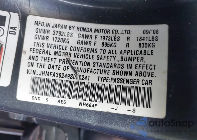 JHMFA36249S006241: 44449749