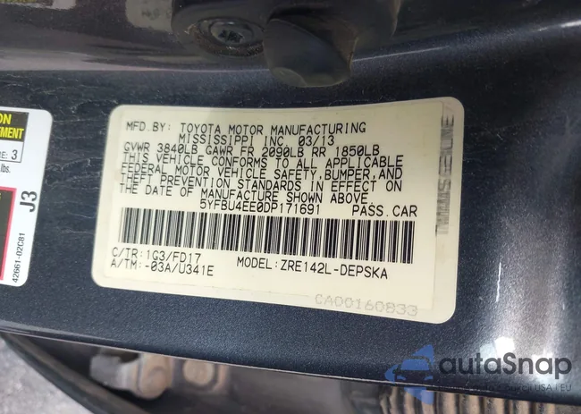 5YFBU4EE0DP171691: 44449751