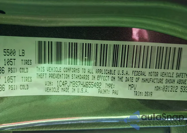 1C4PJMBS7HW655492: 44449880