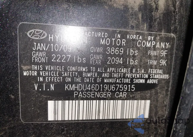 KMHDU46D19U675915: 44449890