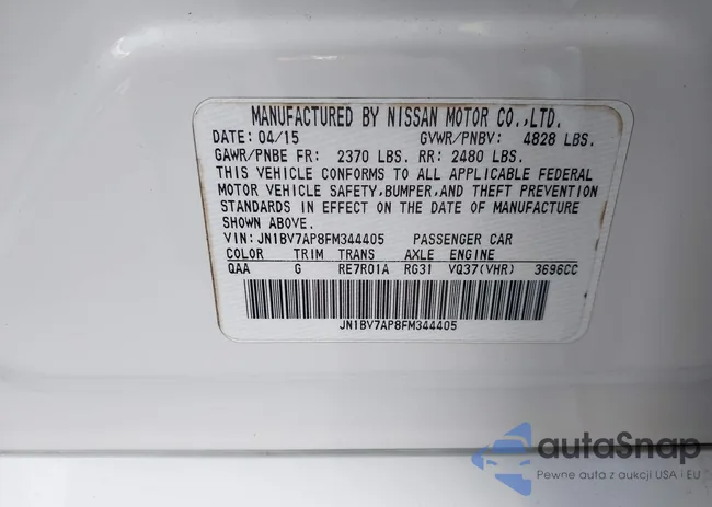 JN1BV7AP8FM344405: 44450019