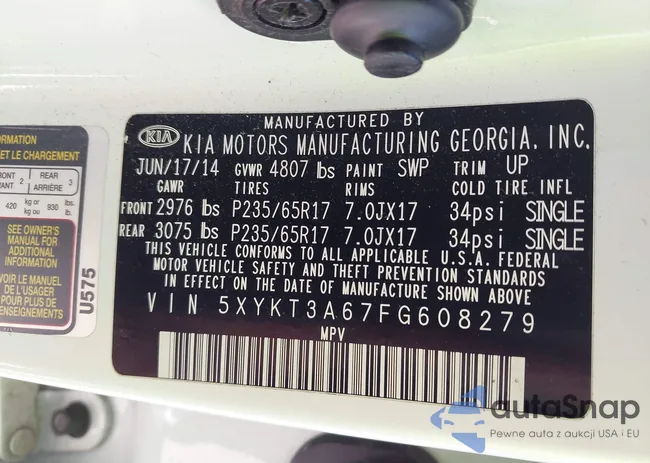 5XYKT3A67FG608279: 44450215