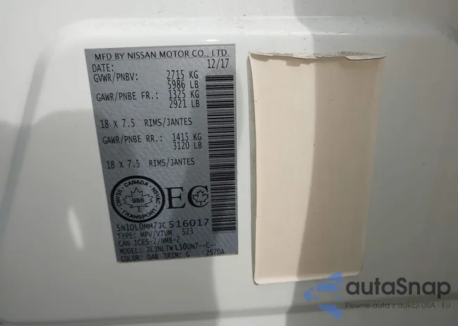 5N1DL0MM7JC516017: 44450224