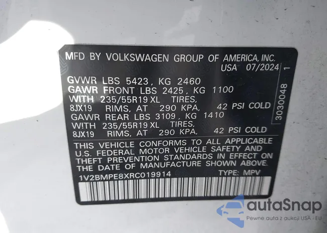 1V2BMPE8XRC019914: 44450285