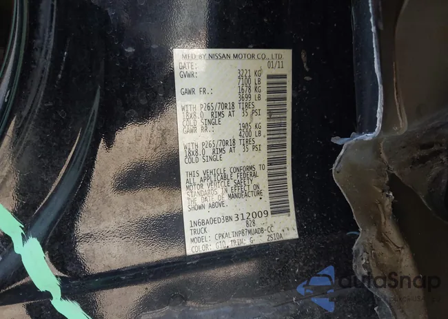 1N6BA0ED3BN312009: 44449372