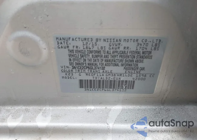 3N1CE2CP6GL374132: 44449602