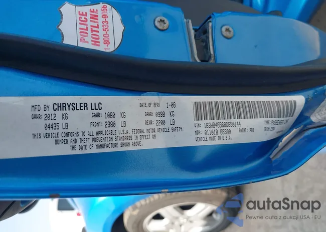 1B3HB48B68D650144: 44450761