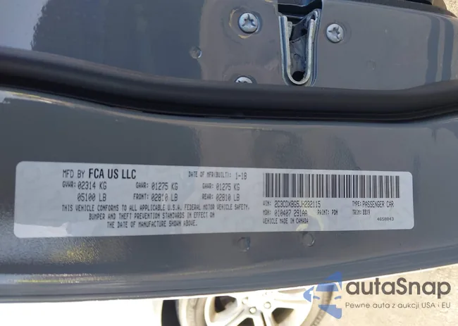 2C3CDXBG5JH232115: 44450951