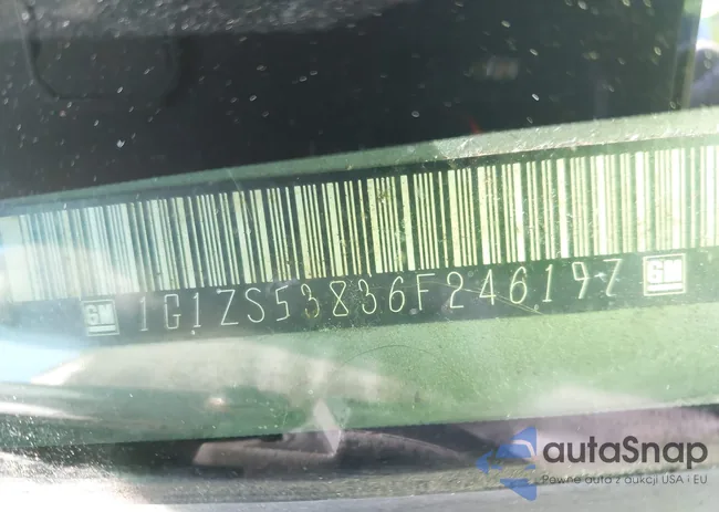 1G1ZS53836F246197: 44450955