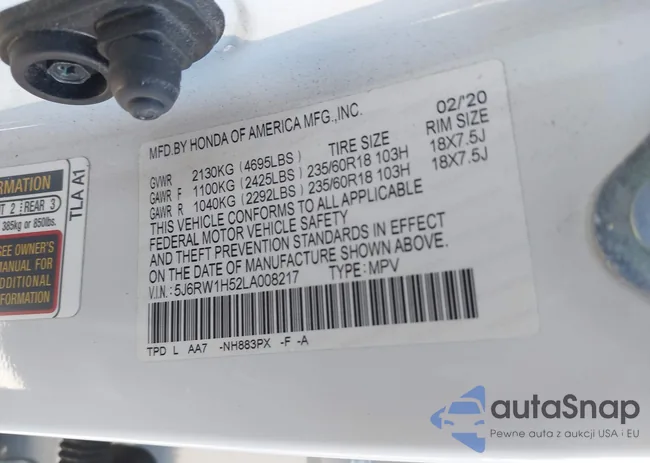 5J6RW1H52LA008217: 44451871